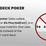 8xx short deck poker